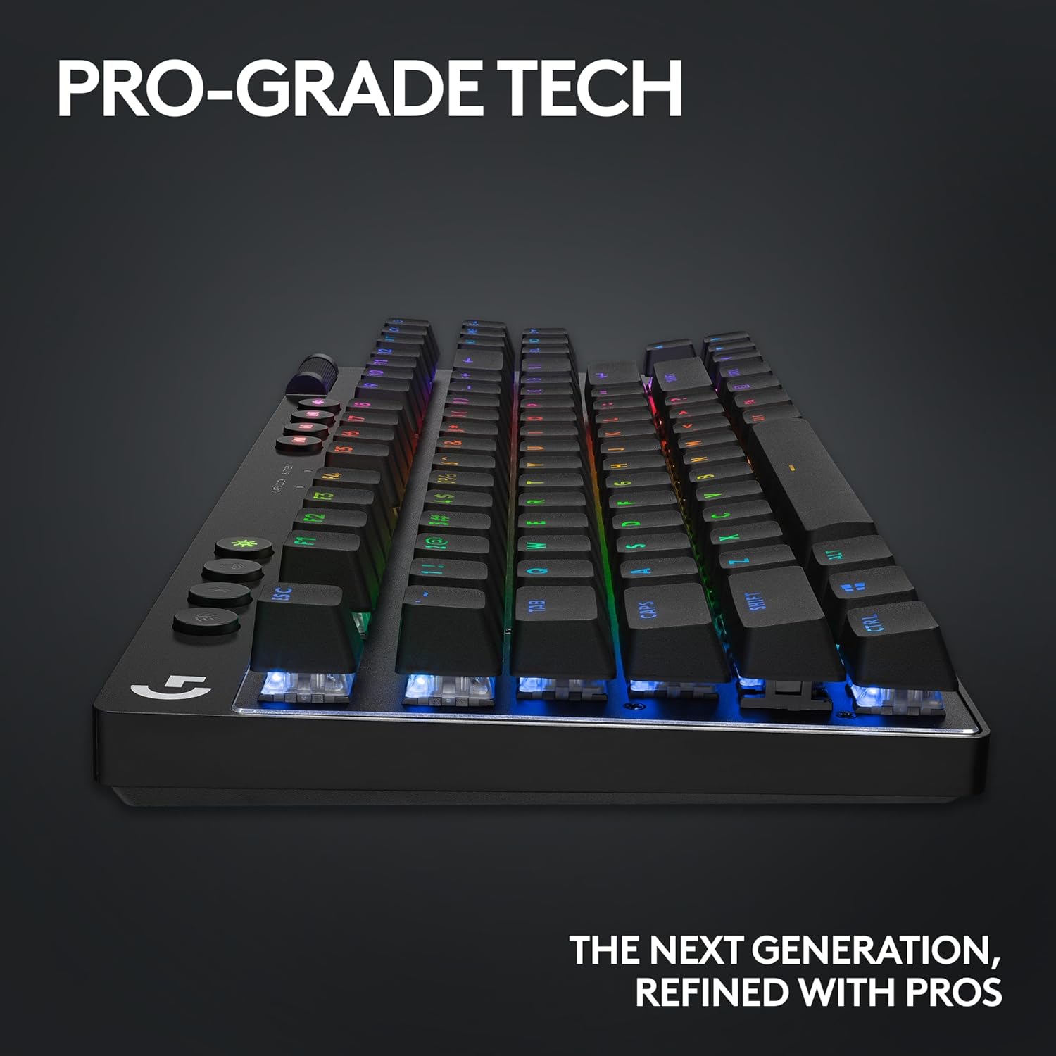 Logitech G PRO X TKL Wireless (GX BROWN TACTILE SWITCH) Black Gaming Keyboard Logitech G PRO X TKL Wireless (GX BROWN TACTILE SWITCH) Black Gaming Keyboard